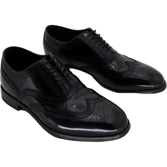 Florsheim Lexington Wingtip Oxford Dress Shoes Black US 10.5 EU 43.5 main image 2
